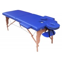 Επαγγελματικό Κρεβάτι Μασάζ Dream 2 Blue Φυσικοθεραπείας Βαλίτσα Ξύλινο με θήκη φορητό